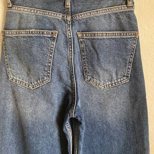 Mango  Denim High Waisted Bermuda Shorts Size 1