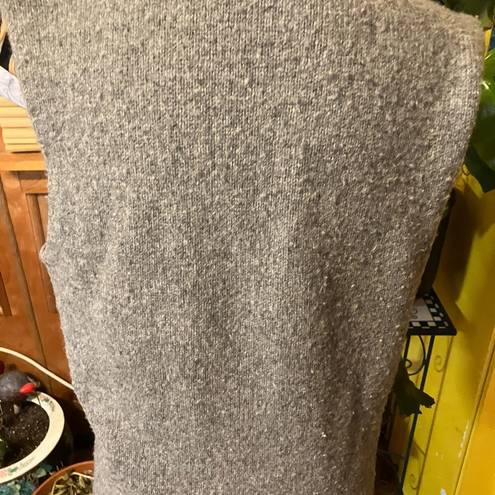 American Vintage Vintage, gray wool unisex vest, medium