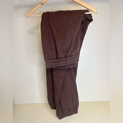 Naked Wardrobe  Brown Sweat pants -M