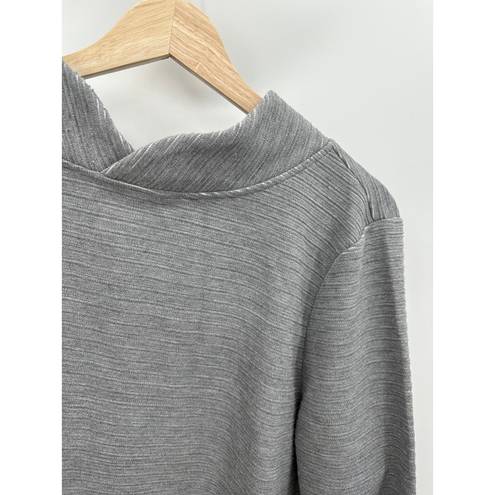 Krass&co D& Active Grey Long Sleeve Polyester Blend Sweatshirt Women's Size X-Large XL