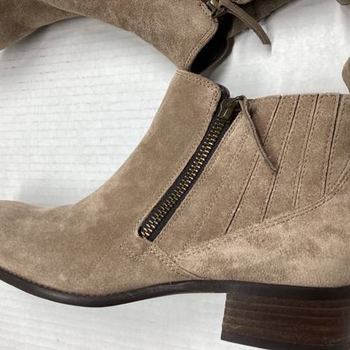 Paul Green  Natalie Antelope Suede Taupe ankle boots Size 5