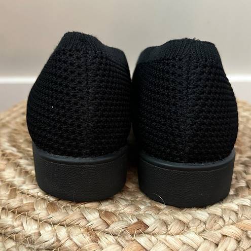 Eileen Fisher  Heaven Stretch Wedge Slip-Ons, Black Size 8.5