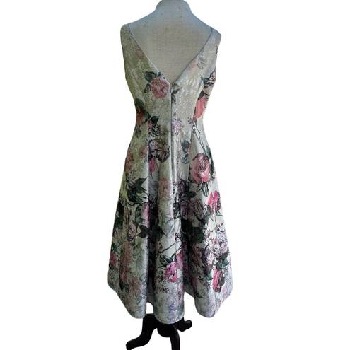 Adrianna Papell  Floral Sun Dress Size 4