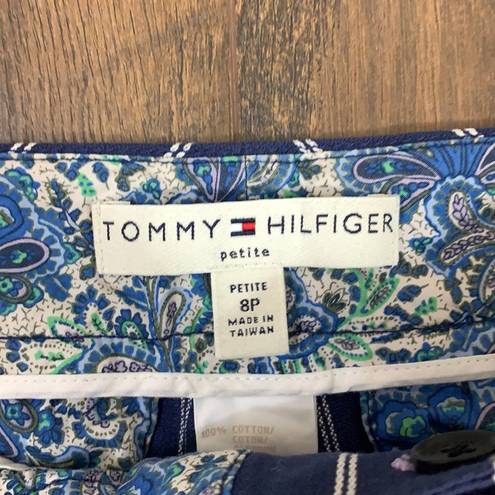 Tommy Hilfiger  Navy/Striped Wide Leg Trousers