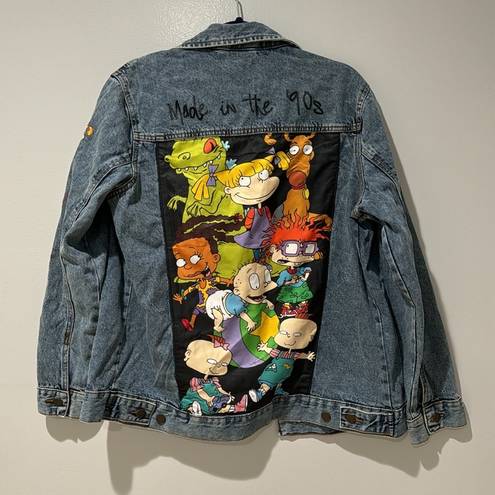 Nickelodeon  Rugrats Denim Jacket Size Small 90’s Show