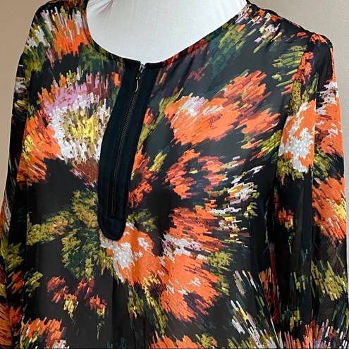 August Silk  Multi Color Blouse/Top