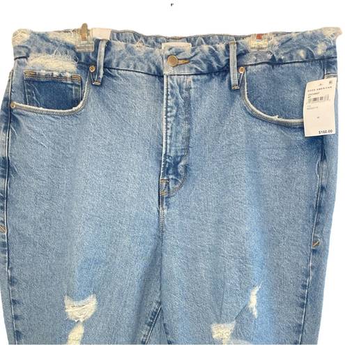 Good American NWT  SZ 16 Good Vintage Distressed Jeans