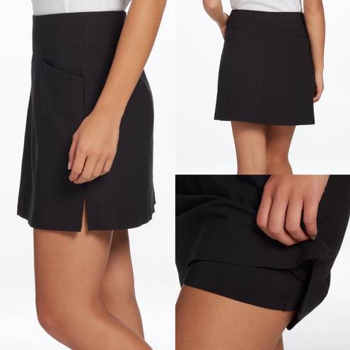 Lady Hagen  Solid Core 17'' Golf Skirt Skort Black