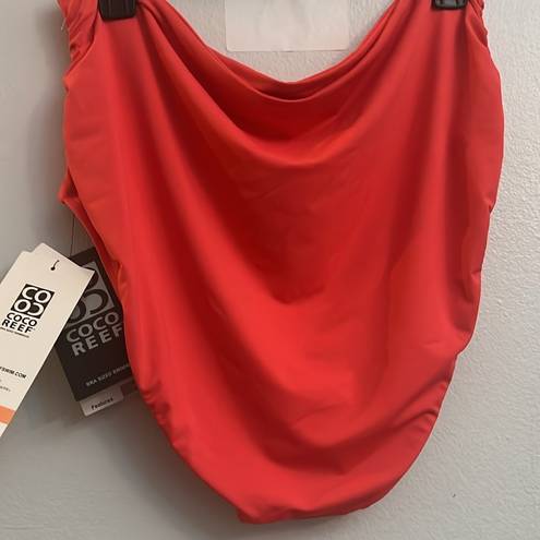 Coco reef New 3X  high waisted swim bottoms Coral 3XL