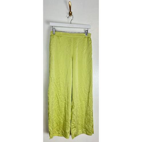 Mulberry LUNYA Washable  Silk Pajamas in Boundless Lime Size X-Small