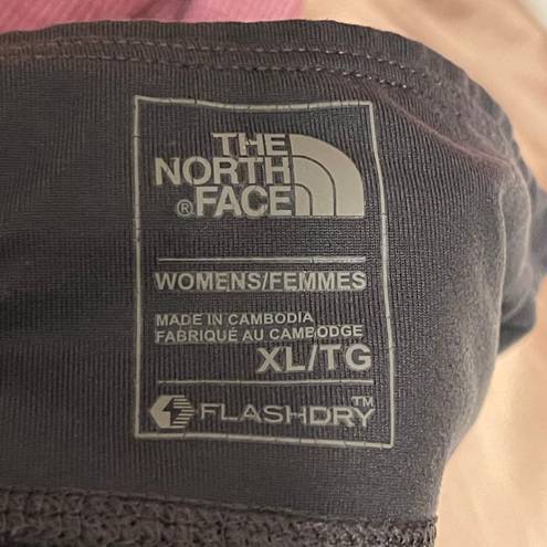 The North Face Flash Dry Heather Grey Athletic Minimakist Leggings Size XL 🩶