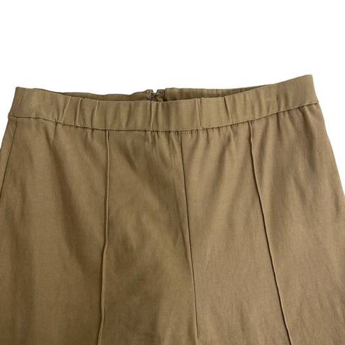 HYFVE  Women’s Tan Seamline Flare Pants High Waisted Stretch Size Medium NWT! Y2K