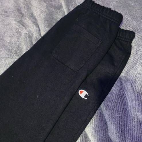 Champion women’s medium black  sweats