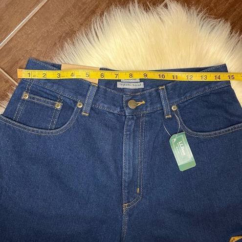 L.L.Bean  relaxed high waisted denim sz 12