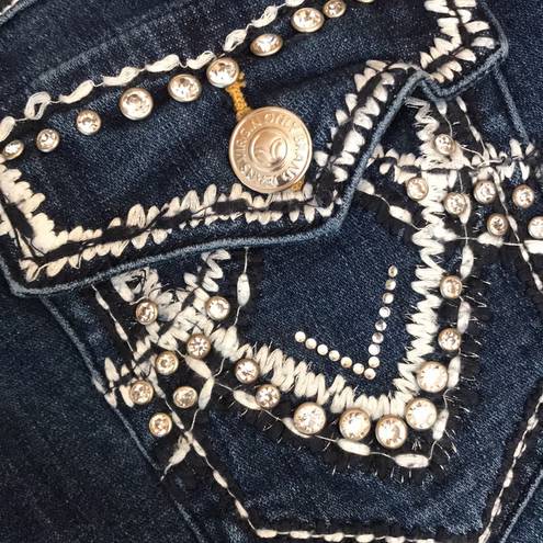 Only VO virgin  studded gems denim jeans size 9