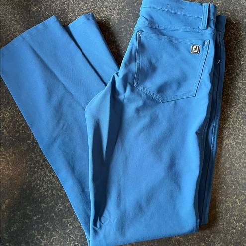 FootJoy  FJ Women's Size 30/34 Blue Dry Joys Rain Proof Outdoor Golf Pants