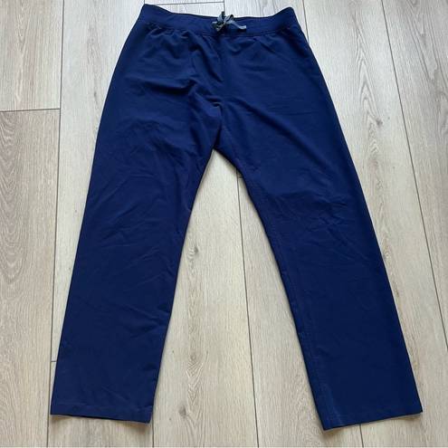 FIGS Livingston Basic Scrub Pants Navy Women’s Size Large Tall