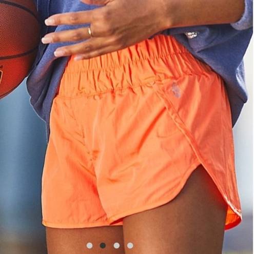 Free People The Way Home Shorts Orange