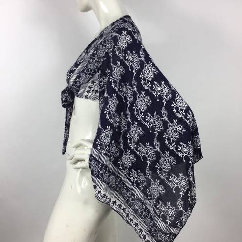 Raga  Cropped Wrap Top Handkerchief Sleeves