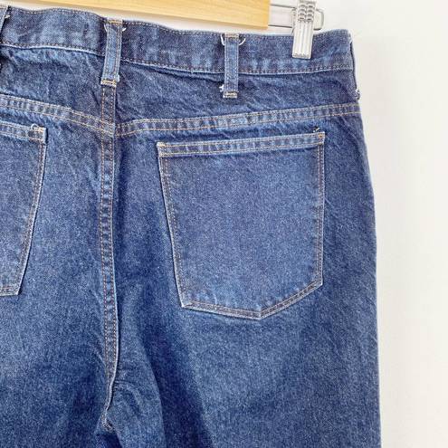 Uniqlo  Dark Wash Blue Denim 100% Cotton Bootcut Jeans Women's Size 30