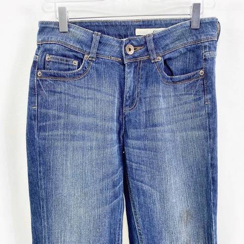 DKNY  JEANS Soho Bootcut Stonewash Flare Denim