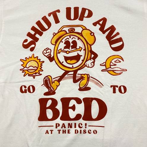 Panic At The Disco Shut Up and Go to Bed Tshirt size medium 