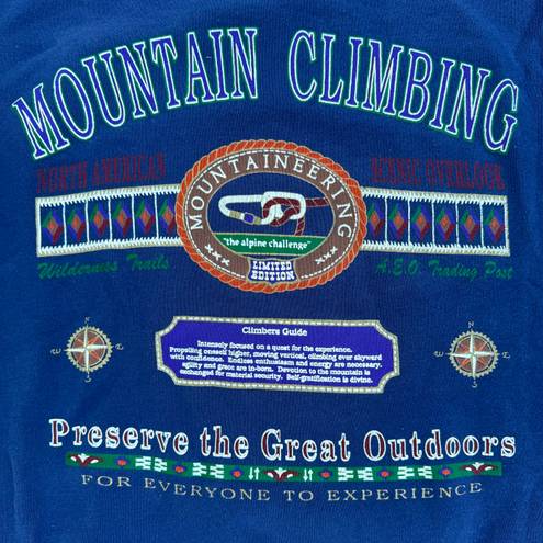 Delta Vintage 80s “Mountain Climbing” Sweatshirt