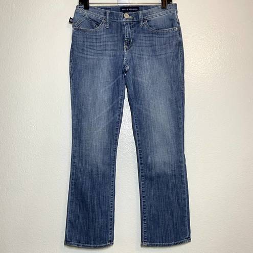 Rock & Republic  Kendall Capri Jeans Medium Wash R210777 8