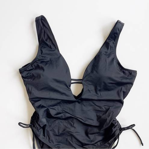 One Piece Swimsuits For All A List Plunge  Swimsuit NWOT