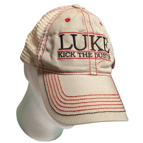 Luke Bryan Kick The Dust Up Trucker's Hat. Lightweight mesh previously loved