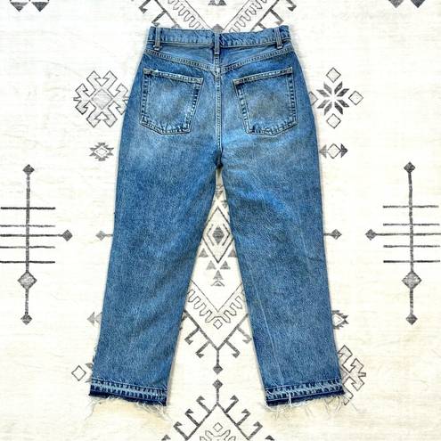 We The Free  x Free People Lita Distressed Straight Leg Jeans