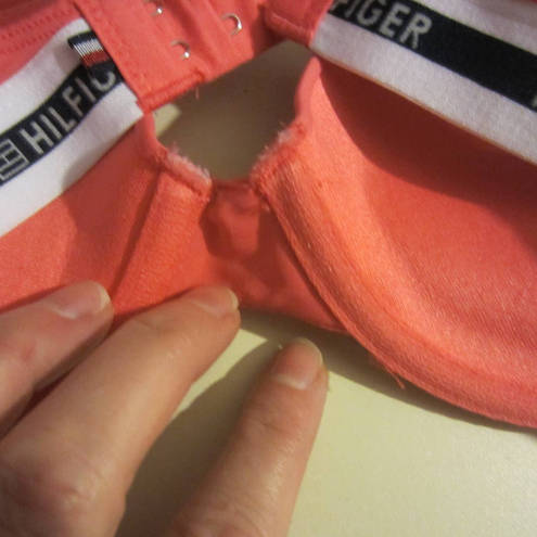 Tommy Hilfiger  Full Coverage Light Pink Salmon Micro Push-up Bra Size 36B