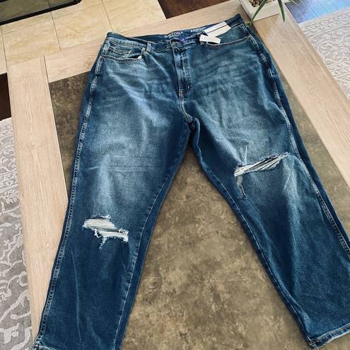 Arizona Jean Company Arizona highest rise semi relaxed fit with tapered leg mom jeans