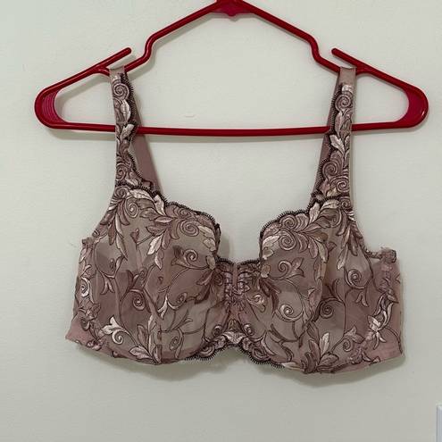 Soma Sensuous Lace Unlined Bra 40D Pink Size 40 D