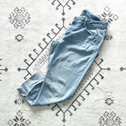 J.Jill  Authentic Cropped Jeans in Light Wash