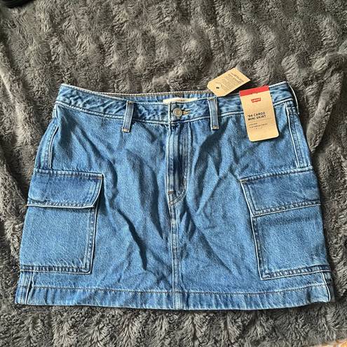 Levi’s 94 Denim Cargo Mini Skirt