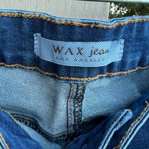 Wax Jean Released Hem Ripped Ankle Length Skinny