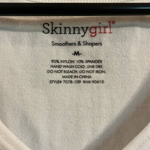 Skinny Girl Smoothers & Shapers Shape Wear Sleeveless White Tank Top Medium