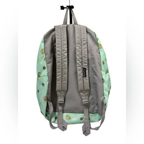 Jansport  Superbreak Backpack With Adjustable Shoulder Straps - Avocado Party