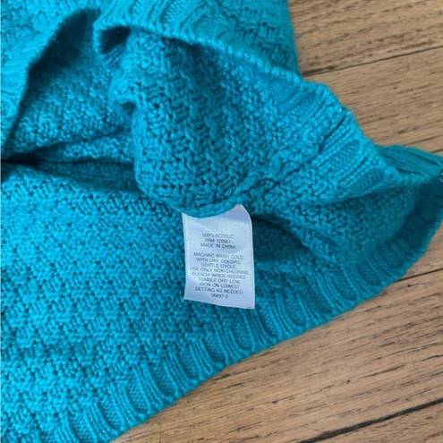 a.n.a  Teal Knit Sweater Size M