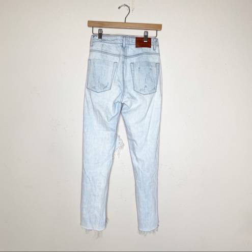 One Teaspoon  High Waist Awesome Baggies Distressed