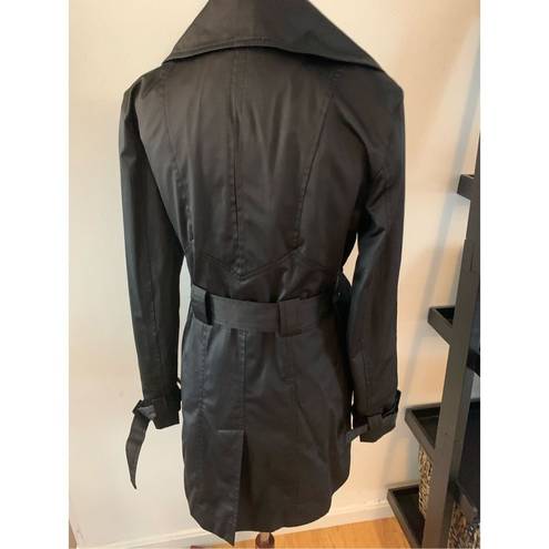 White House | Black Market  black trenchcoat, size small