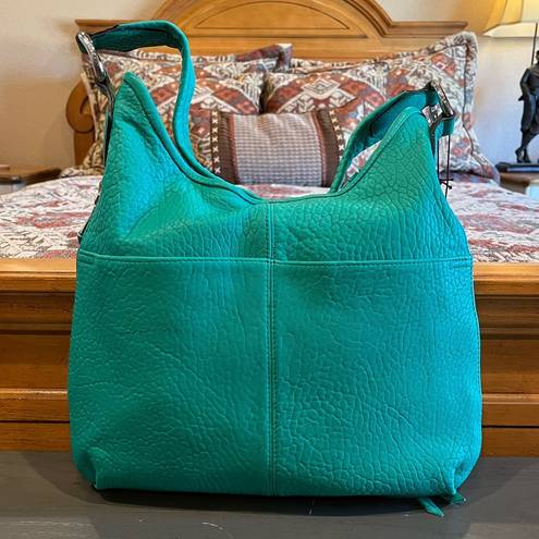 Aimee Kestenberg NWT  Good Times Expandable Hobo - Earth Green Bubble Lamb