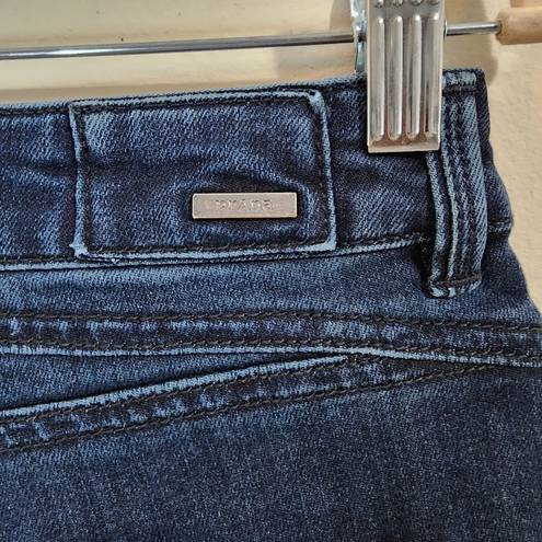 prAna NWT  Buxton Deep Blue Wash Denim Boyfriend Women 6 Organic Cotton Jeans