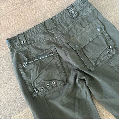 Jaded London  khaki low rise cargo green pants