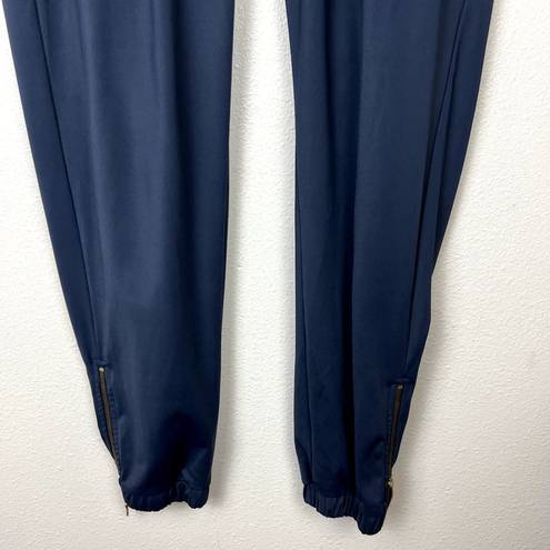 Zyia  Active Women's Ascend Joggers Pants Size S Navy Blue Waist tie Athleisure