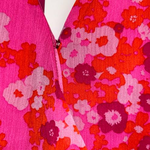 Sugar Lips New,  Floral Print Ruffle Layer Dress
