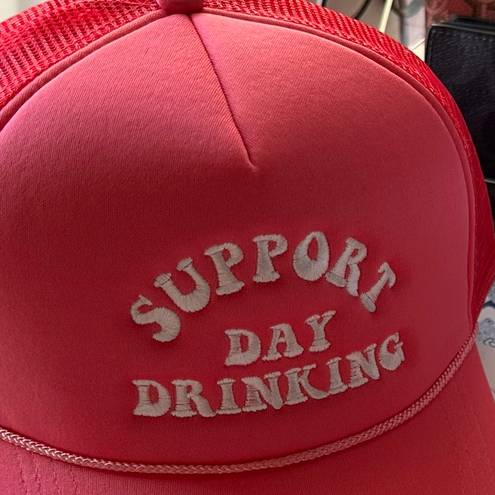 Boutique Trucker Hat Support Day Drinking 