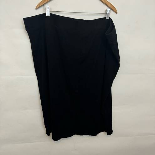 Torrid  Rib Pencil Skirt Black size 5X