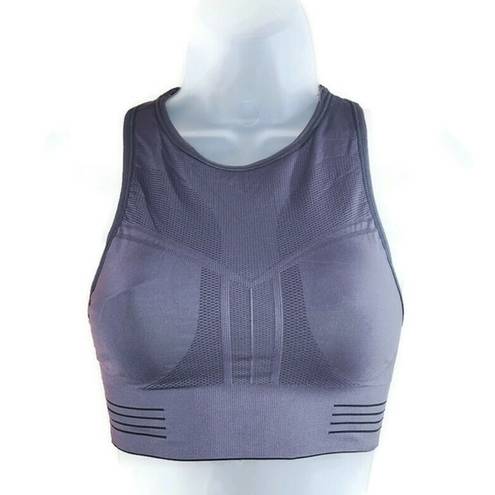 DKNY  Grey Black Reversible Sports Bra Small